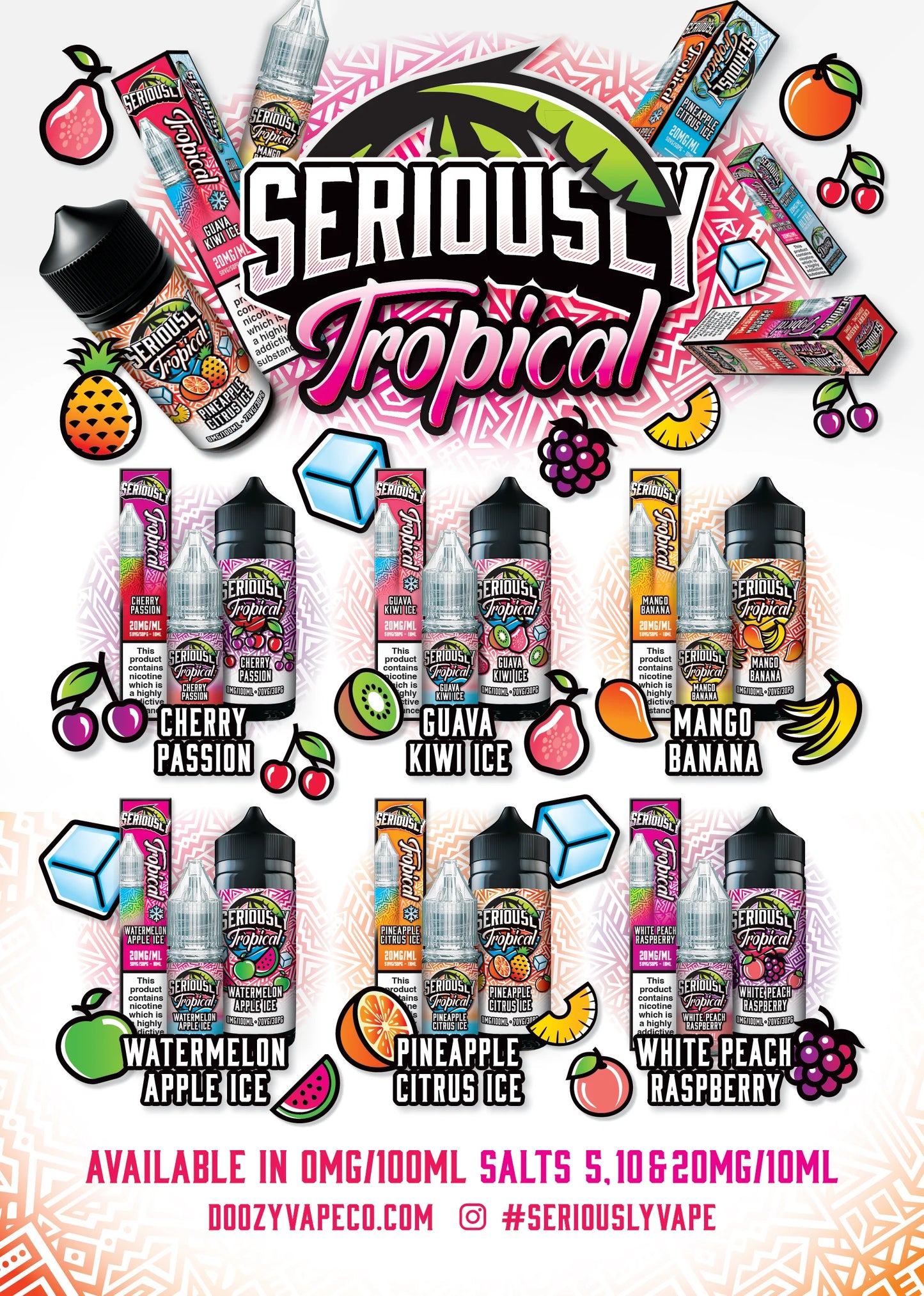 Seriously Tropical by Doozy - 10ml Nic Salt